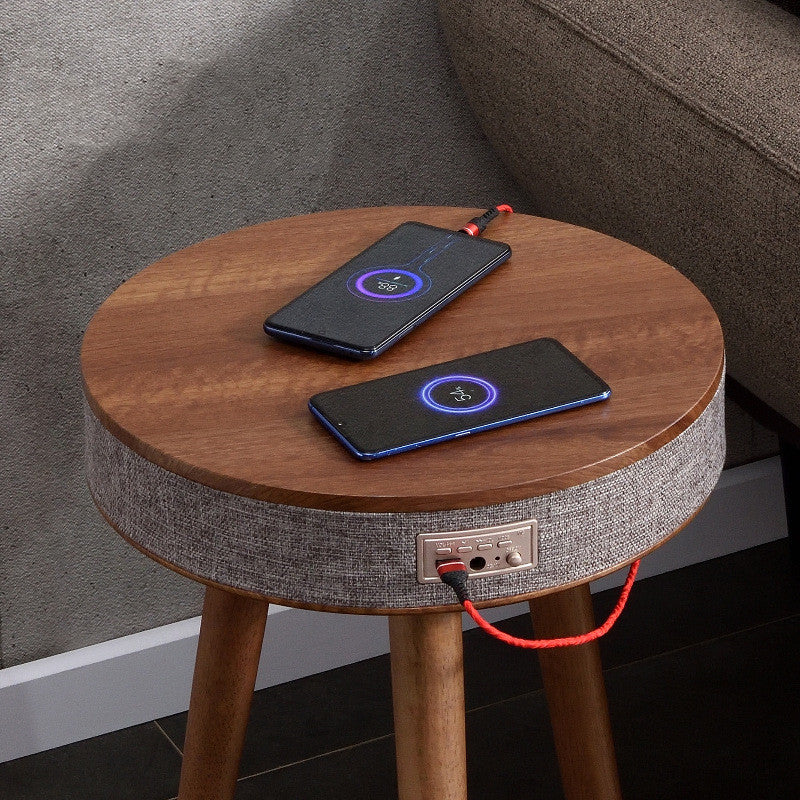 Wireless Charging Creative Small Round Table