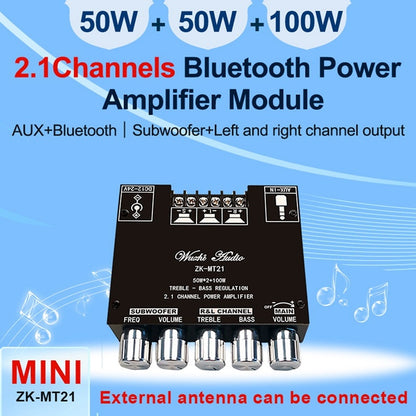 2.1-Channel Bluetooth Digital Power Amplifier Module