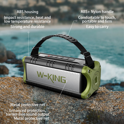 Wireless Bluetooth Speaker  Portable And Compact  With NFC Function  Supporting USB And TF Cards