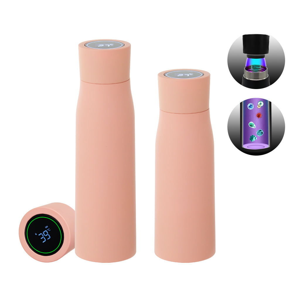 Thermal Water Bottle, Smart Temperature Display Insulated Cup, Stainless Steel Water Cup Tumbler Bottle