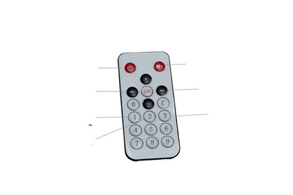 Two-way 1-in 3-out Audio Signal Switcher Remote Control