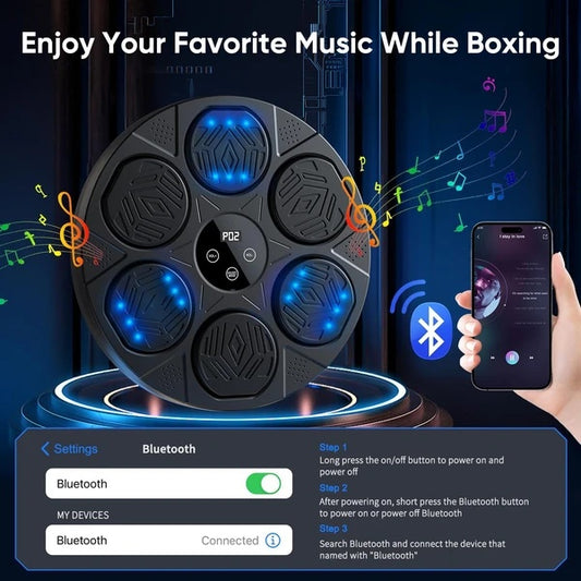 Máquina de boxeo musical para adultos