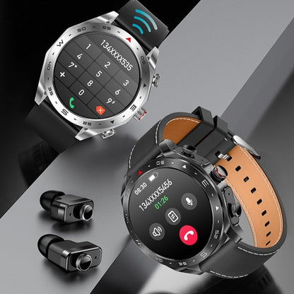 T95 Smart TWS 2-in-1 HD Bluetooth Calling Reminder Health Monitoring Watch