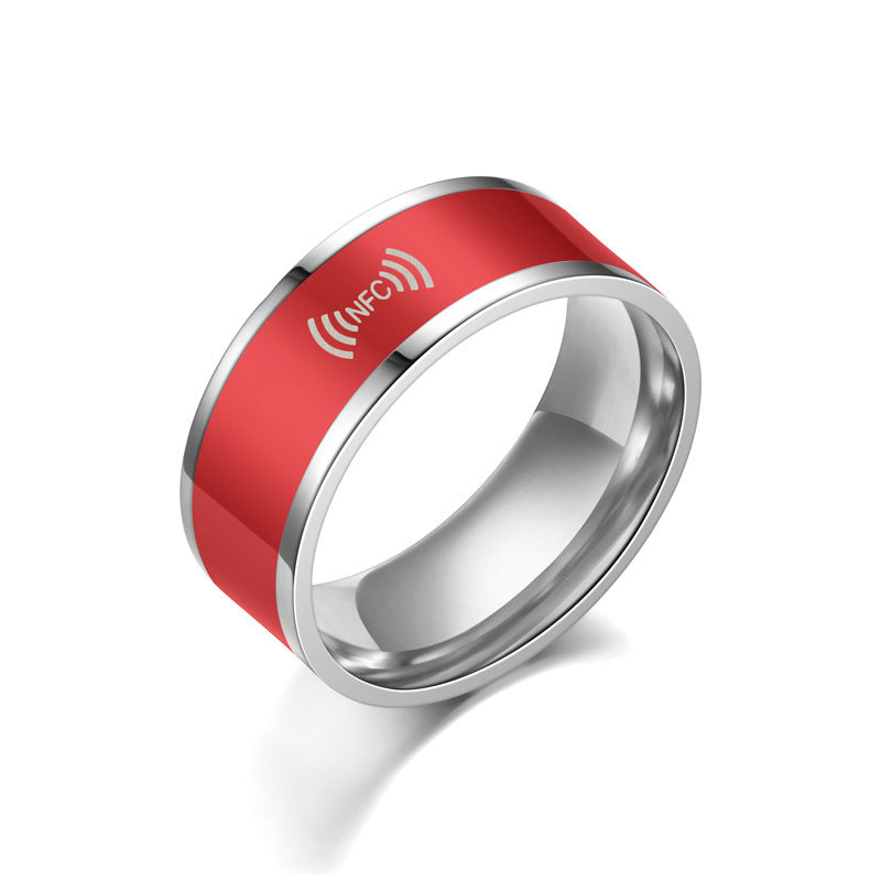 New Technology Stainless Steel Wearable Smart Ring