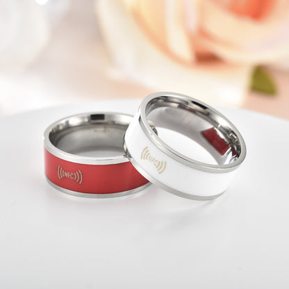 New Technology Stainless Steel Wearable Smart Ring