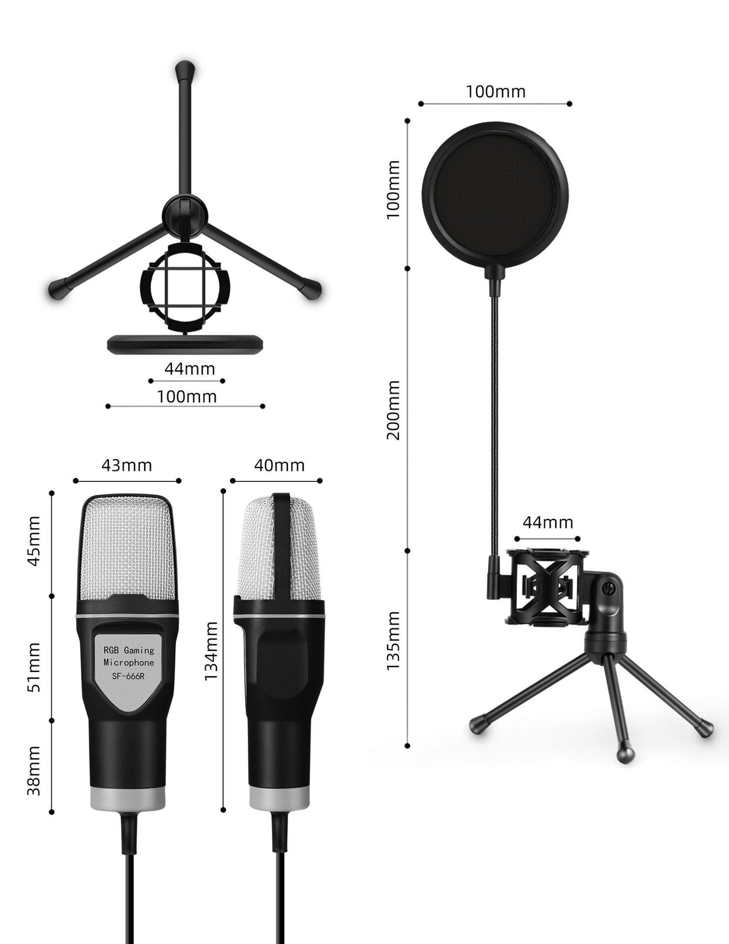 Gaming Desktop Microphone