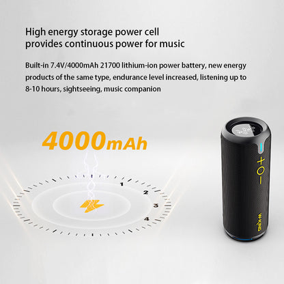 Wireless Bluetooth Audio Dust-proof Waterproof  Charging Long Battery Life  Portable  Cool