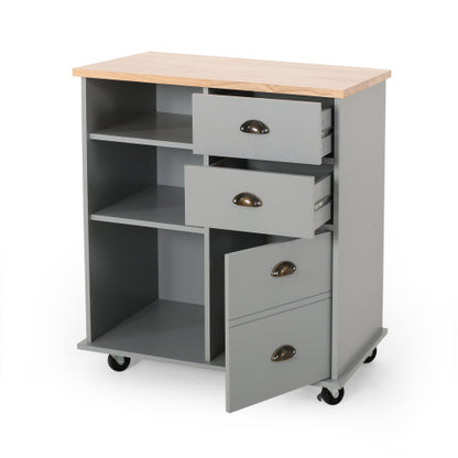 Kitchen Trolley 2 Drawers - 1 Door