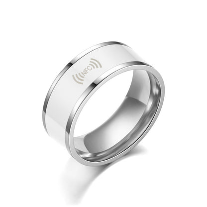 New Technology Stainless Steel Wearable Smart Ring